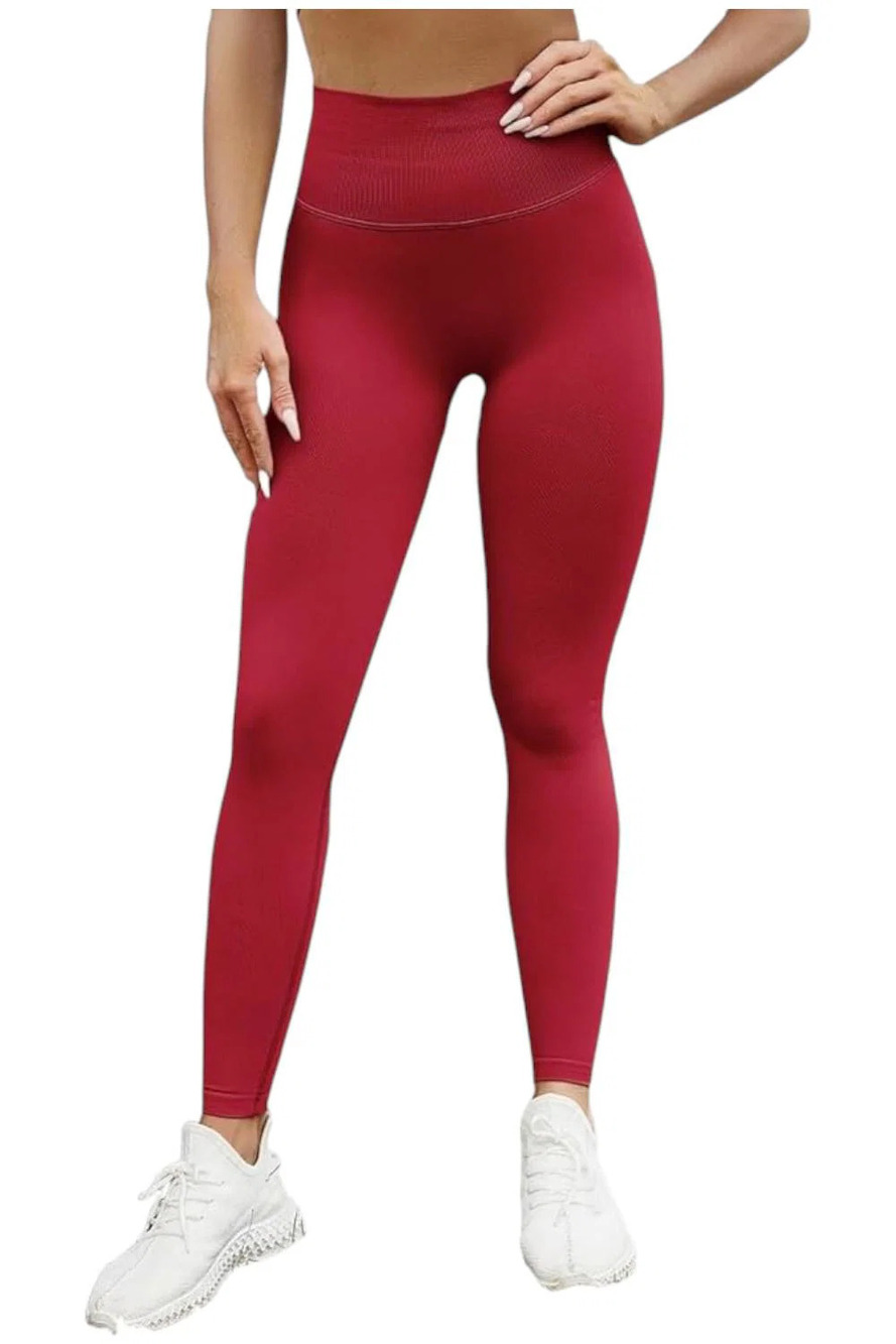 Comfort Code Women's Stretch Jersey Legging Red - Regular